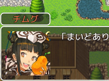 会話キャラクター名表示ウィンドウプラグインメイン画像